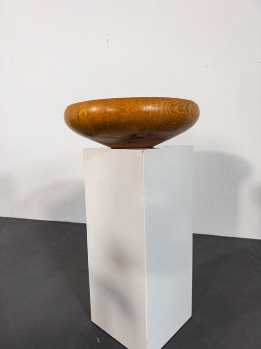 Sculptural Turned Pine Bowl by Oscar Johansson, Sweden