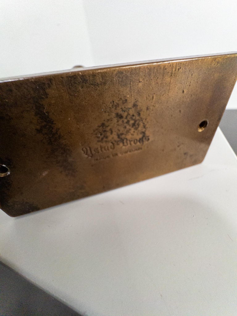 “Fritidsflickan” – Bronze Sculpture by Stig Blomberg for Ystad Brons, Sweden