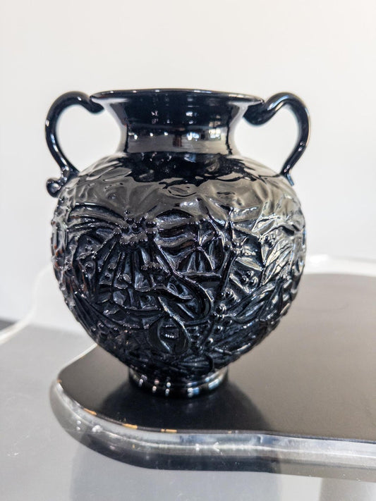 Edvin Ollers for Elme Glasbruk, “Lalique” Vase, Sweden, 1920s–1930s