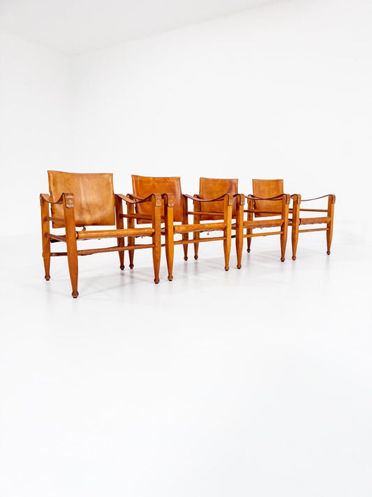 Aage Bruun & Søn — Safari Chairs, Denmark, 1960s