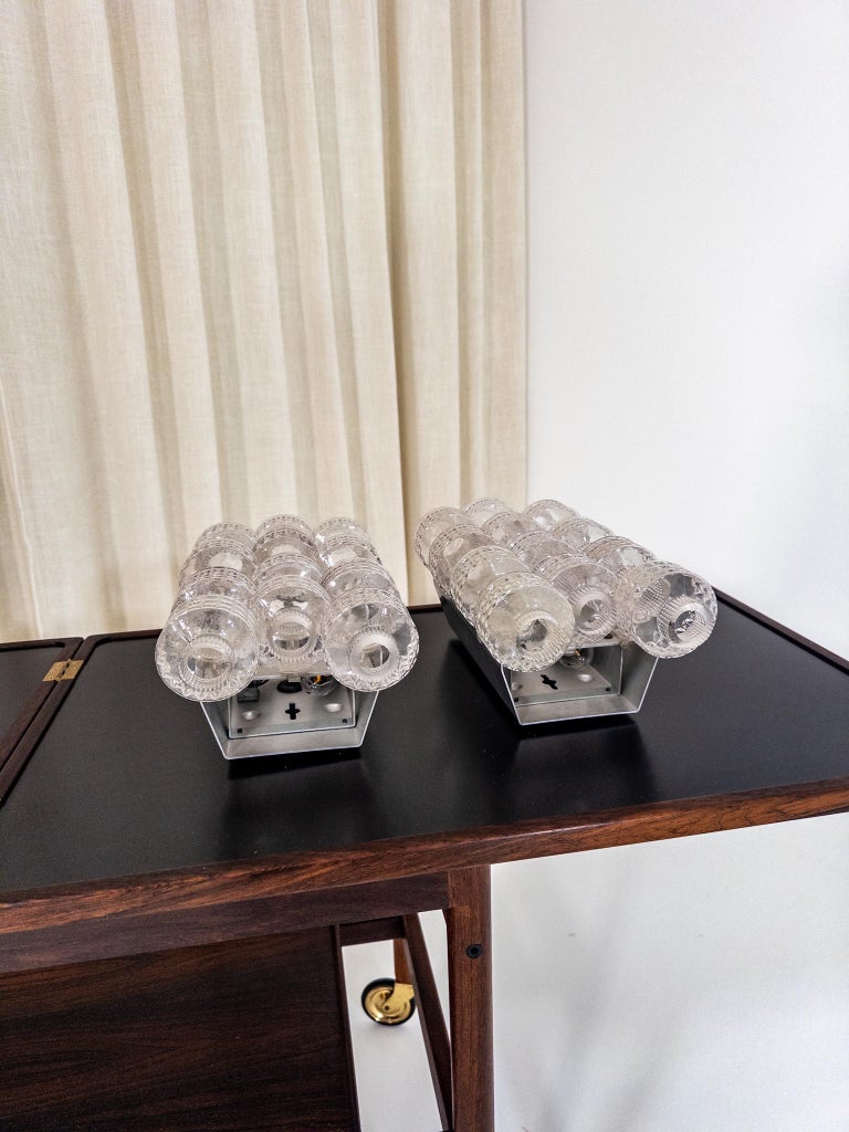 Gert Nyström for Fagerhults Belysning – “Festival”. Pair of wall sconces, Sweden