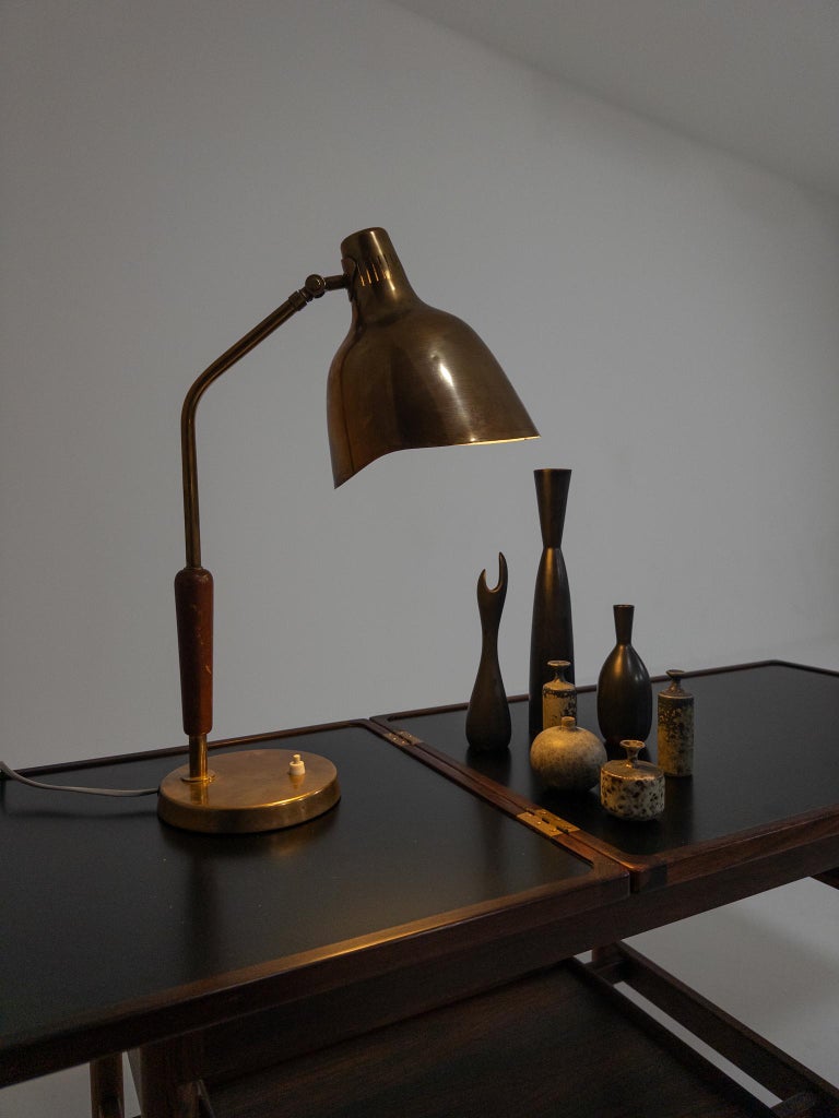 Table Lamp, Model “2790” – Bröderna Malmströms Metallvarufabrik, Sweden, 1950s