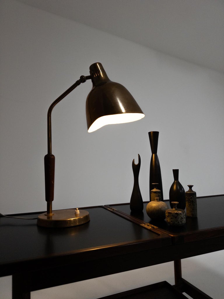 Table Lamp, Model “2790” – Bröderna Malmströms Metallvarufabrik, Sweden, 1950s