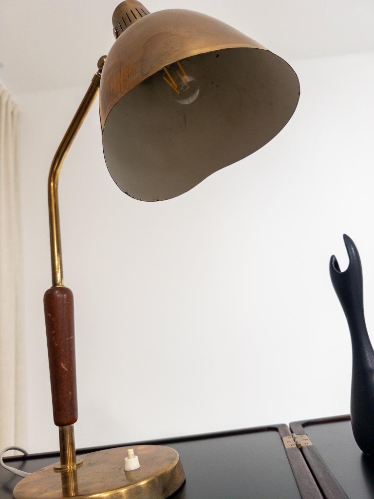 Table Lamp, Model “2790” – Bröderna Malmströms Metallvarufabrik, Sweden, 1950s