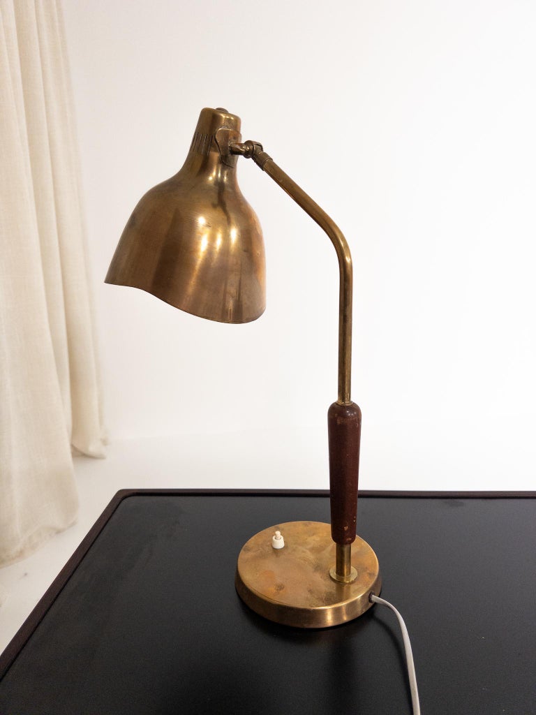 Table Lamp, Model “2790” – Bröderna Malmströms Metallvarufabrik, Sweden, 1950s