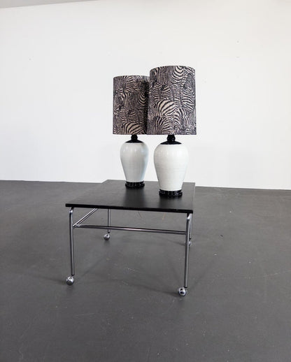 Elegant Pair of Table Lamps – NK, Sweden (1950s)