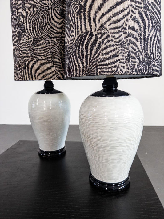 Elegant Pair of Table Lamps – NK, Sweden (1950s)