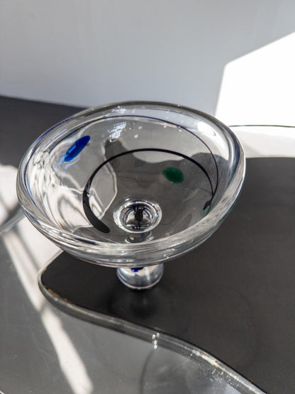 Vicke Lindstrand for Kosta, Sweden – Signed Art Glass Bowl, 1950s-60s