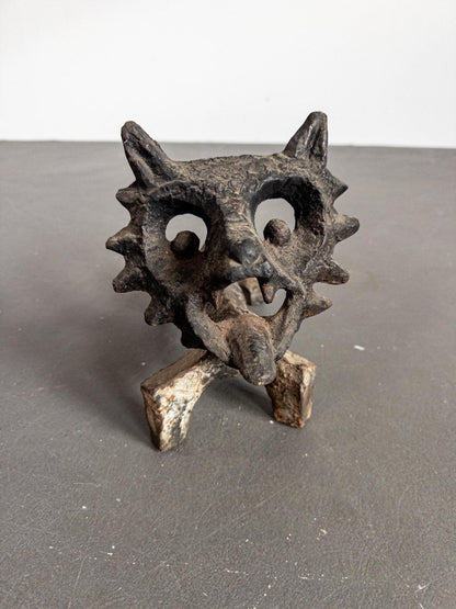 Cast Iron Fire Dog by Olle Hermansson for Husqvarna, Sweden, 1960s