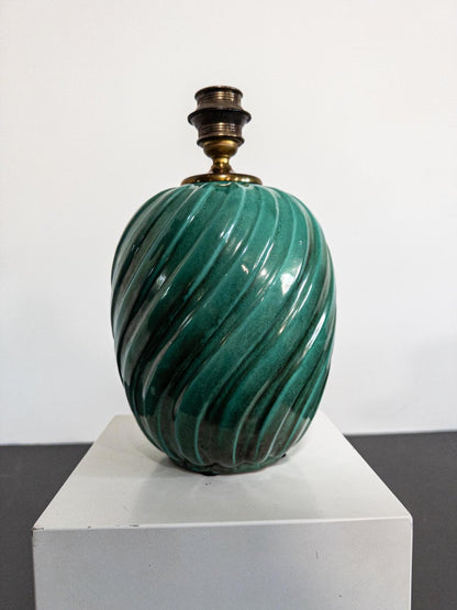 Art Deco Ceramic Table Lamp by Anna-Lisa Thomson for Upsala Ekeby, 1930s