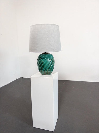 Art Deco Ceramic Table Lamp by Anna-Lisa Thomson for Upsala Ekeby, 1930s