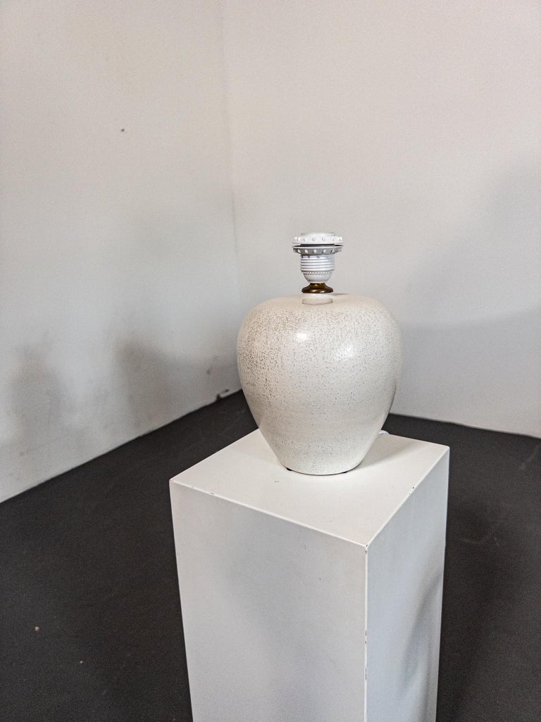 Mid-Century Ceramic Table Lamp by Gunnar Nylund for Rörstrand, Sweden –  1950s