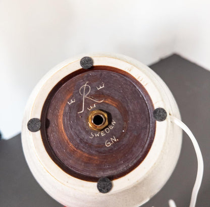Mid-Century Ceramic Table Lamp by Gunnar Nylund for Rörstrand, Sweden –  1950s