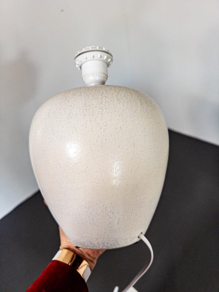 Mid-Century Ceramic Table Lamp by Gunnar Nylund for Rörstrand, Sweden –  1950s