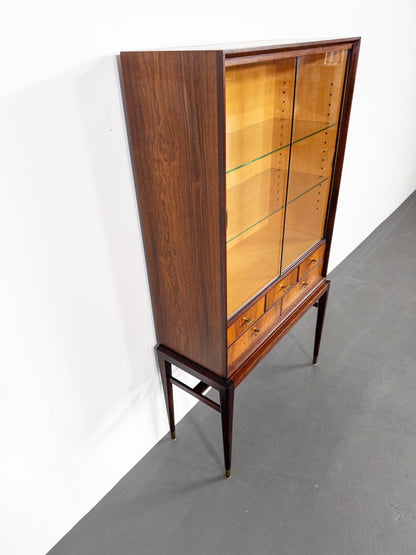 Elegant Mid-Century Display Cabinet by Svante Skogh Seffle Möbelfabrik, 1960s