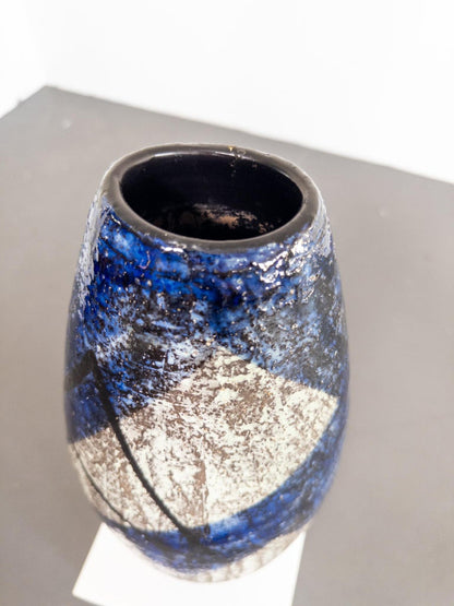 Monumental “Chamotte” Floor Vase by Ingrid Atterberg for Upsala Ekeby, Sweden