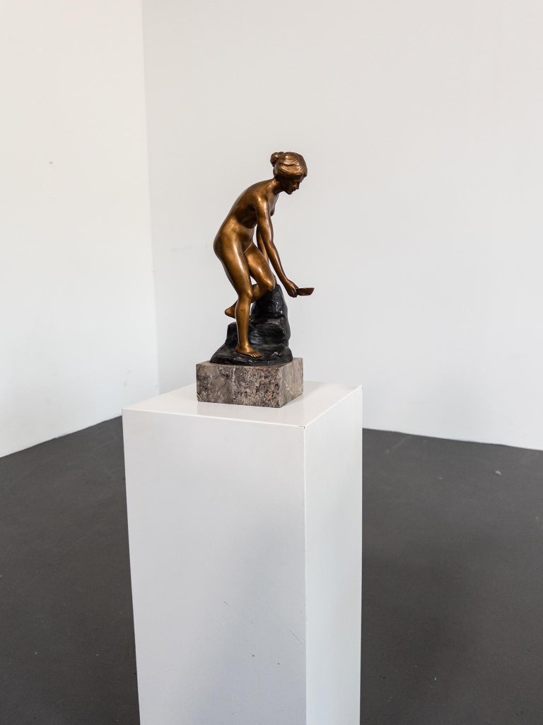 Robert Rudolfi Bronze Sculpture “An der Quelle” – ca. 1920s