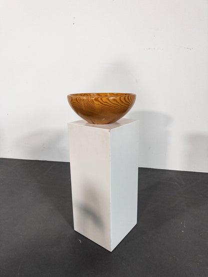 Sculptural Turned Pine Bowl by Oscar Johansson, Sweden