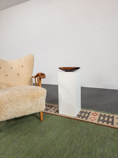 Sculptural Teak Bowl by Sigvard Nilsson for Söwe Konst, Sweden, 1960s