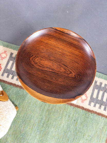 Sculptural Teak Bowl by Sigvard Nilsson for Söwe Konst, Sweden, 1960s
