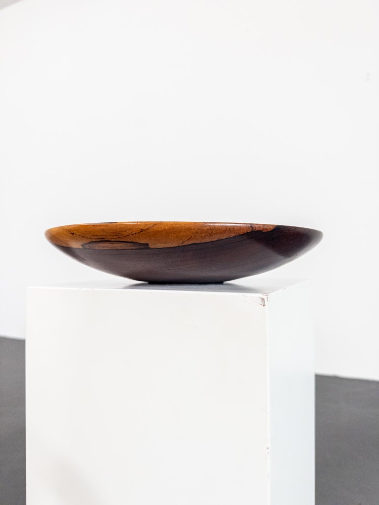 Sculptural Teak Bowl by Sigvard Nilsson for Söwe Konst, Sweden, 1960s