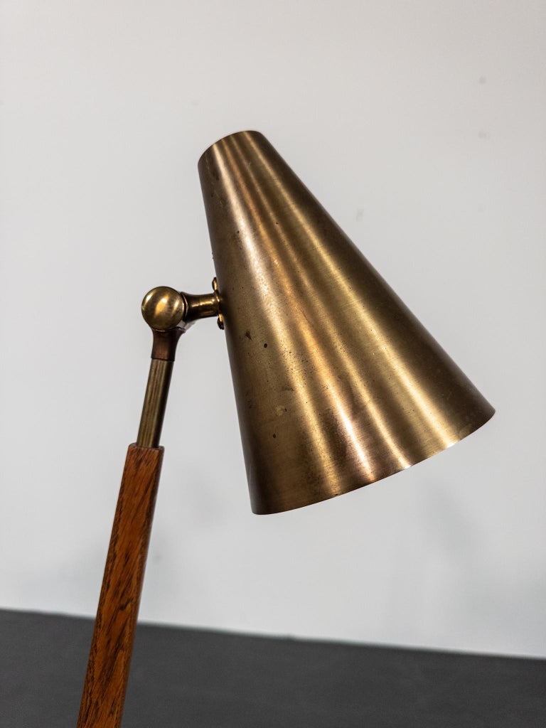 Mid-Century Scandinavian Table Lamp by Falkenbergs Belysning, Model 6408, Sweden