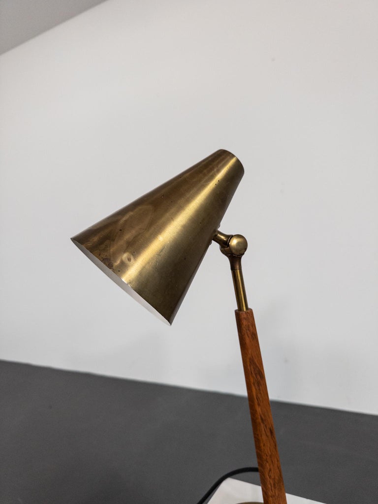 Mid-Century Scandinavian Table Lamp by Falkenbergs Belysning, Model 6408, Sweden