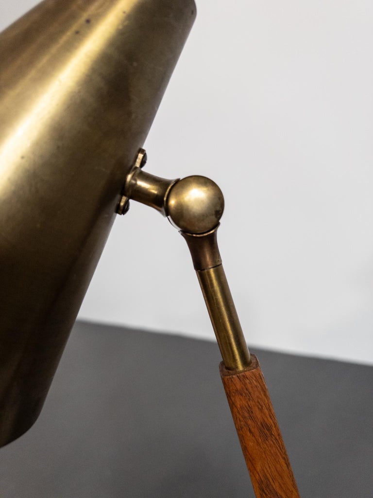 Mid-Century Scandinavian Table Lamp by Falkenbergs Belysning, Model 6408, Sweden