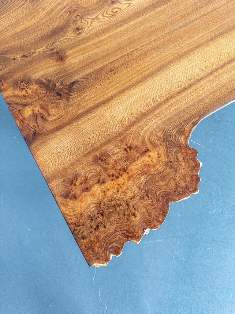 Sculptural Burl Wood Coffee Table by Söwe Konst, Sweden, 1970s