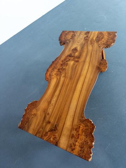 Sculptural Burl Wood Coffee Table by Söwe Konst, Sweden, 1970s