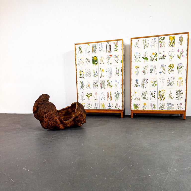 Monumental 19th Century Scandinavian Burl Wood Vessel – Organic Sculpture