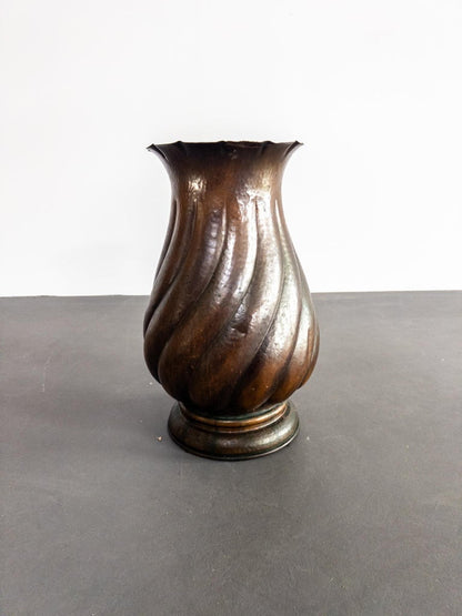 Italian Copper Amphora Vase, 1940s–50s