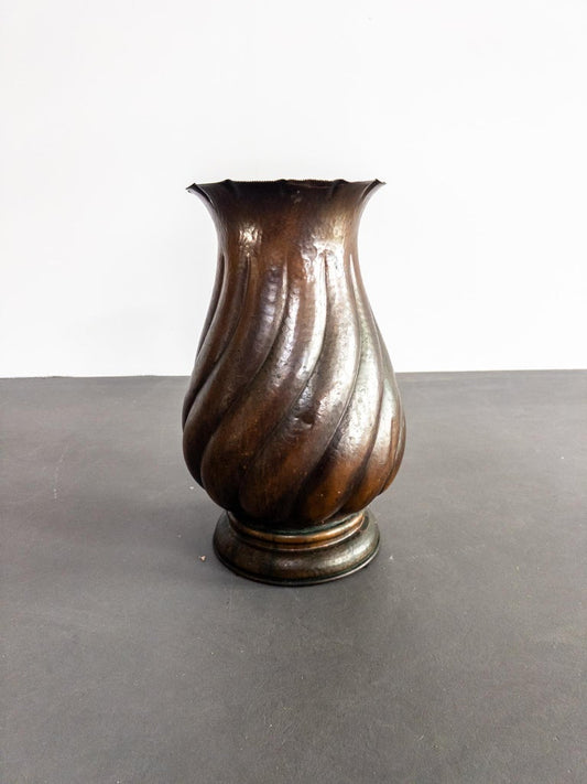 Italian Copper Amphora Vase, 1940s–50s