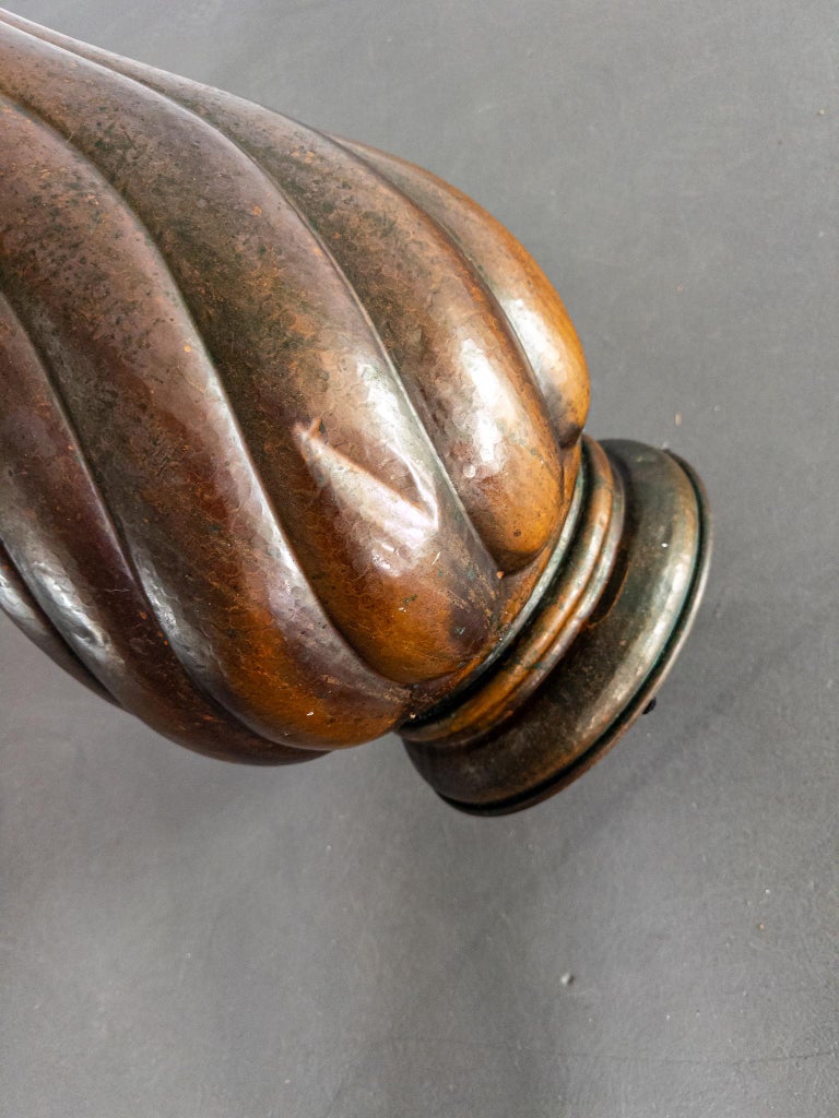 Italian Copper Amphora Vase, 1940s–50s