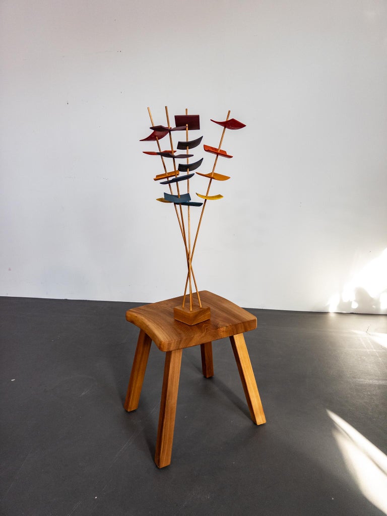 Sigvard Nilsson for Söwe Konst, Unique Wooden Sculpture, Sweden, 1970s