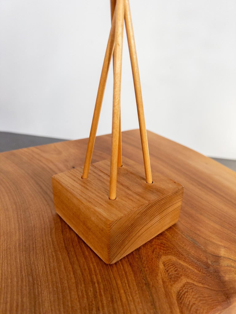Sigvard Nilsson for Söwe Konst, Unique Wooden Sculpture, Sweden, 1970s