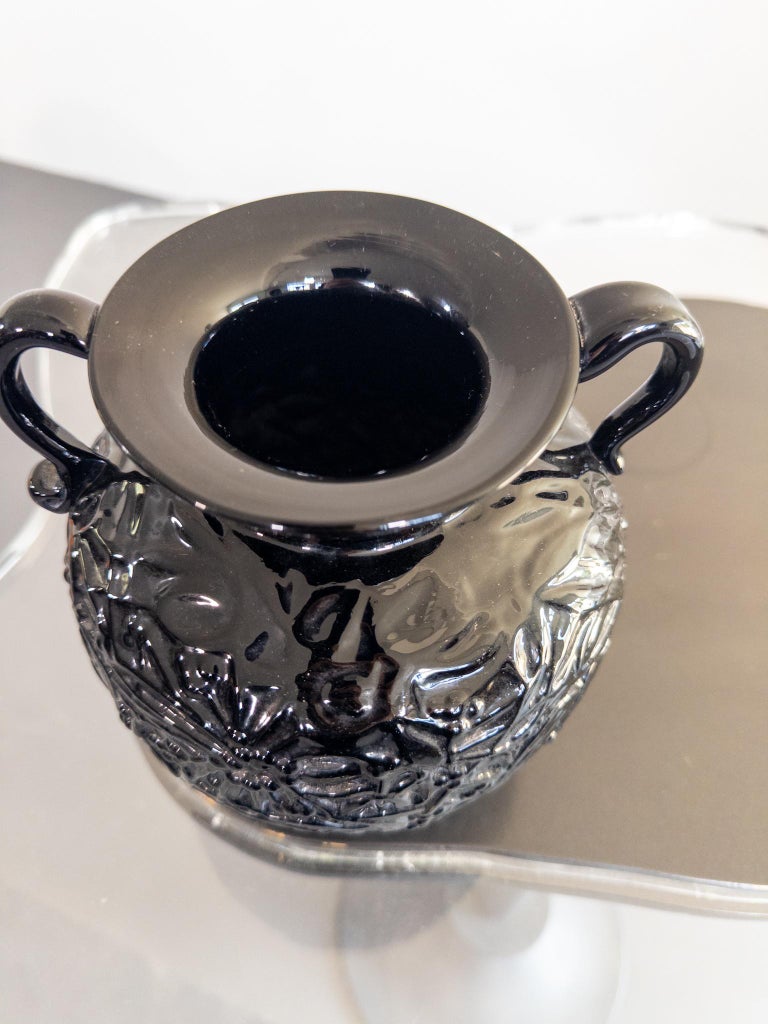 Edvin Ollers for Elme Glasbruk, “Lalique” Vase, Sweden, 1920s–1930s