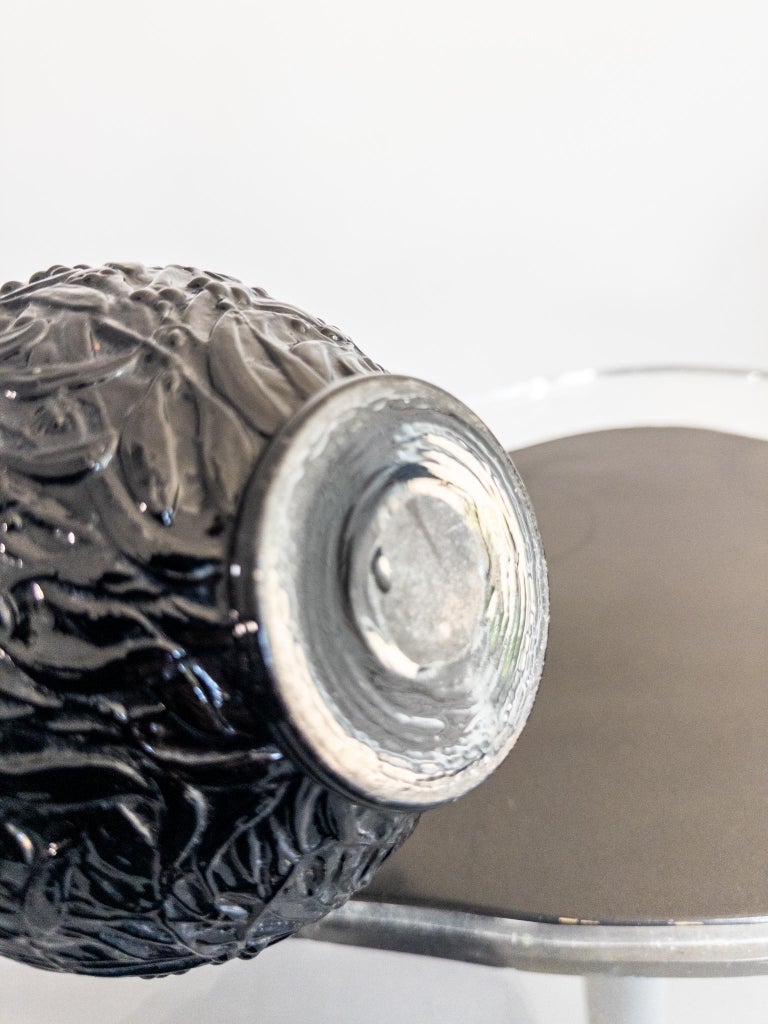 Edvin Ollers for Elme Glasbruk, “Lalique” Vase, Sweden, 1920s–1930s