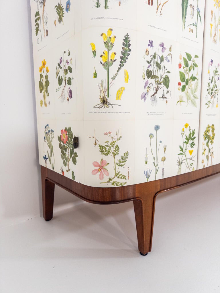 Swedish Modern “Flora” Sideboard, 1940s