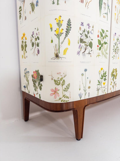 Swedish Modern “Flora” Sideboard, 1940s