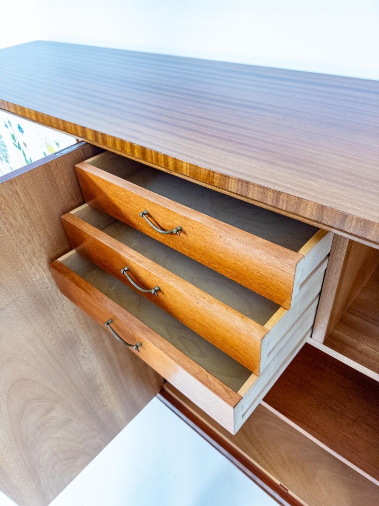 Swedish Modern “Flora” Sideboard, 1940s