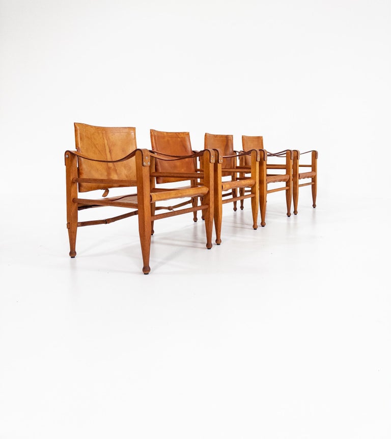 Aage Bruun & Søn — Safari Chairs, Denmark, 1960s