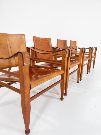 Aage Bruun & Søn — Safari Chairs, Denmark, 1960s