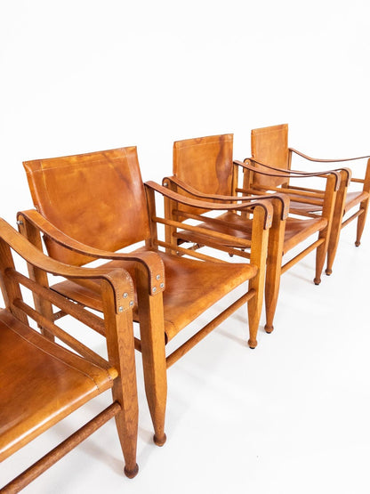 Aage Bruun & Søn — Safari Chairs, Denmark, 1960s