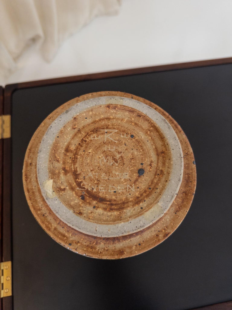 Marianne Westman for Rörstrand Studio Vase, Sweden, 1960s