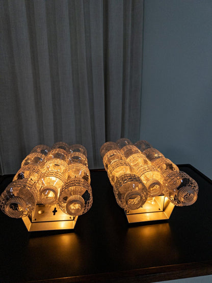 Gert Nyström for Fagerhults Belysning – “Festival”. Pair of wall sconces, Sweden