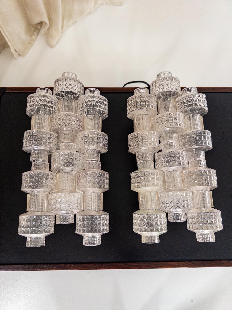 Gert Nyström for Fagerhults Belysning – “Festival”. Pair of wall sconces, Sweden