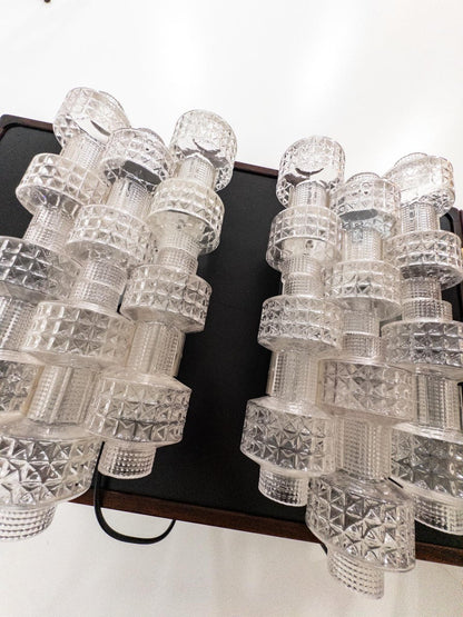 Gert Nyström for Fagerhults Belysning – “Festival”. Pair of wall sconces, Sweden