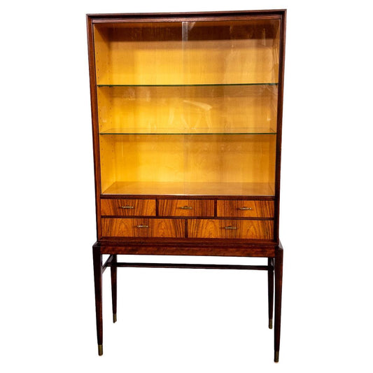 Elegant Mid-Century Display Cabinet by Svante Skogh Seffle Möbelfabrik, 1960s